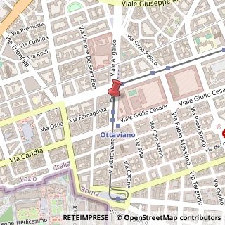 Mappa Via Barletta,  25, 00192 Roma, Roma (Lazio)