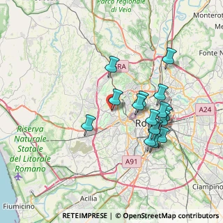 Mappa Via San Vitaliano, 00168 Roma RM, Italia (7.088)