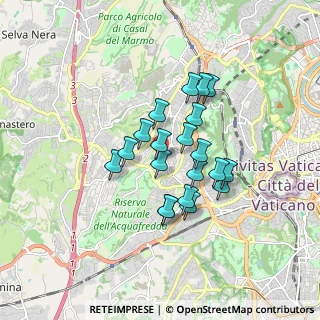 Mappa Via S. Vitaliano, 00168 Roma RM, Italia (1.384)