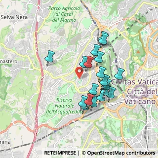 Mappa Via San Vitaliano, 00168 Roma RM, Italia (1.6405)