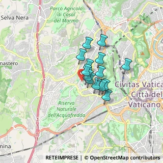 Mappa Via S. Vitaliano, 00168 Roma RM, Italia (1.12857)