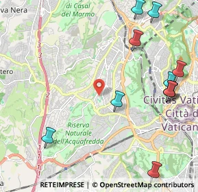 Mappa Via S. Vitaliano, 00168 Roma RM, Italia (2.93727)