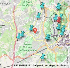 Mappa Via San Vitaliano, 00168 Roma RM, Italia (2.55588)