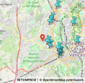 Mappa Via San Vitaliano, 00168 Roma RM, Italia (2.08818)