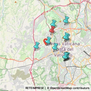Mappa Via San Vitaliano, 00168 Roma RM, Italia (3.64917)