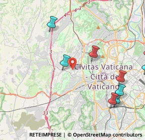 Mappa Via S. Vitaliano, 00168 Roma RM, Italia (6.18636)