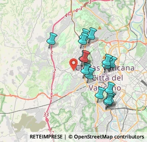 Mappa Via S. Vitaliano, 00168 Roma RM, Italia (3.4675)