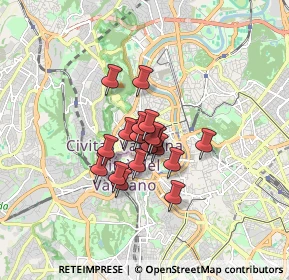 Mappa , 00192 Roma RM, Italia (1.09611)