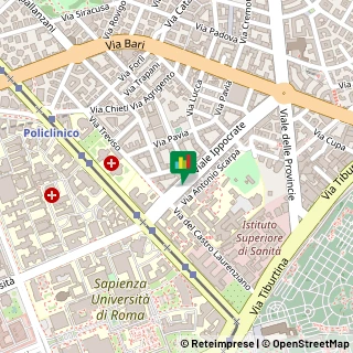 Mappa Viale Ippocrate, 156, 00161 Roma, Roma (Lazio)