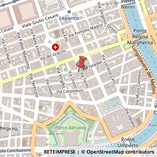 Mappa Via Plinio, 5, 00193 Roma, Roma (Lazio)
