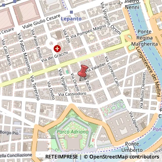 Mappa Via Boezio, 4/c, 00193 Roma, Roma (Lazio)