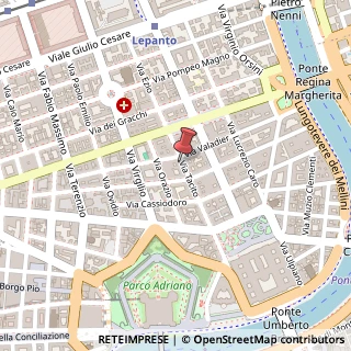 Mappa Via Tacito, 35-37, 00197 Roma, Roma (Lazio)
