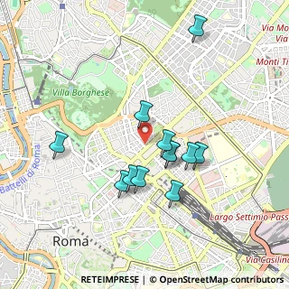 Mappa Via Servio Tullio, 00187 Roma RM, Italia (0.84417)