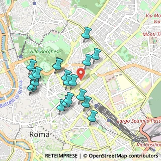 Mappa Via Servio Tullio, 00187 Roma RM, Italia (0.963)