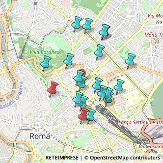 Mappa Via Servio Tullio, 00187 Roma RM, Italia (0.9295)