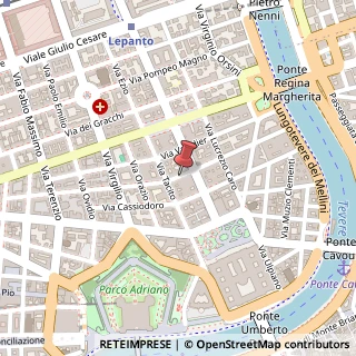 Mappa Via Ennio Quirino Visconti, 99, 00193 Roma, Roma (Lazio)