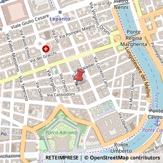 Mappa Via Tacito,  64, 00193 Roma, Roma (Lazio)