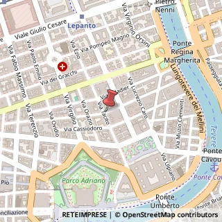 Mappa Via Ennio Quirino Visconti, 103, 00193 Roma, Roma (Lazio)