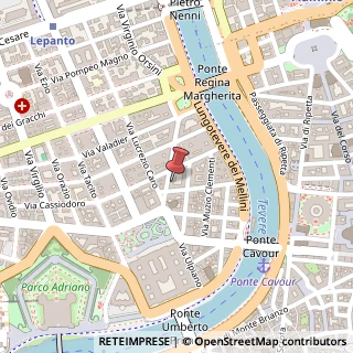 Mappa Via Federico Cesi, 21, 00193 Roma, Roma (Lazio)