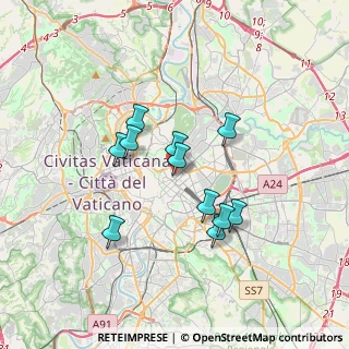 Mappa Via Silvio Spaventa, 00187 Roma RM, Italia (3.01182)