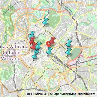 Mappa Via Silvio Spaventa, 00187 Roma RM, Italia (1.48182)