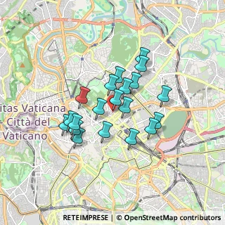 Mappa Via Silvio Spaventa, 00187 Roma RM, Italia (1.4335)
