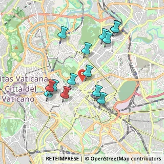 Mappa Via Silvio Spaventa, 00187 Roma RM, Italia (1.87357)