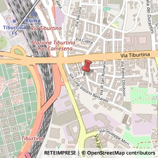 Mappa Via Carlo Caneva, 34, 00159 Roma, Roma (Lazio)