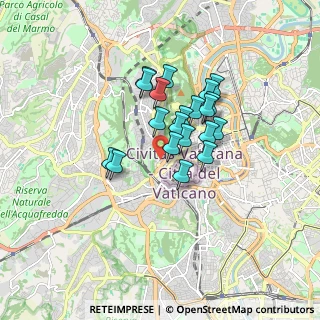 Mappa Via Sebastiano Ziani, 00136 Roma RM, Italia (1.3155)