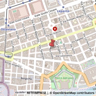 Mappa Via Ovidio, 5, 00193 Roma, Roma (Lazio)