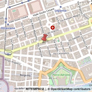 Mappa Via Cola di Rienzo, 182, 00192 Roma, Roma (Lazio)