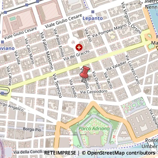 Mappa Via Boezio, 14, 00193 Roma, Roma (Lazio)