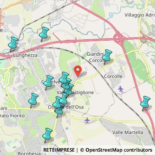 Mappa 00132 Fosso di San Giuliano RM, Italia (2.59692)