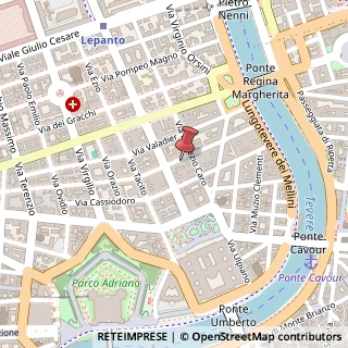 Mappa Via Ennio Quirino Visconti, 60/61/61a, 00193 Roma, Roma (Lazio)