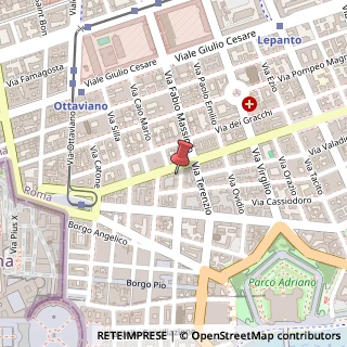Mappa Via Tibullo, 10, 00193 Roma, Roma (Lazio)