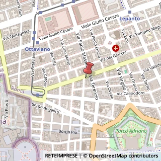 Mappa Via dei Gracchi, 58, 00192 Roma, Roma (Lazio)