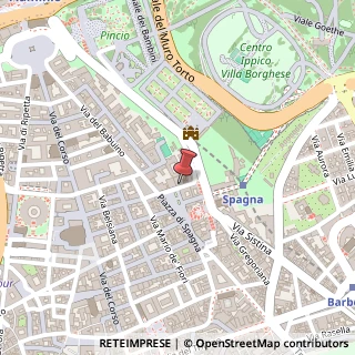 Mappa Via di San Sebastianello, 3, 00187 Roma, Roma (Lazio)