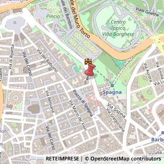Mappa Via di San Sebastianello, 9, 00187 Roma, Roma (Lazio)