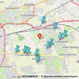 Mappa Via Felice Corini, 00132 Roma RM, Italia (2.23)