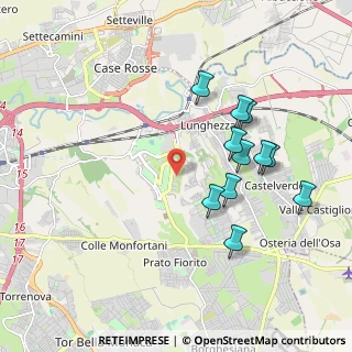 Mappa Via Felice Corini, 00132 Roma RM, Italia (1.99909)