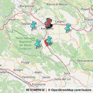 Mappa 67054 Civitella Roveto AQ, Italia (13.49563)