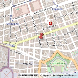 Mappa Via Terenzio, 21, 00193 Roma, Roma (Lazio)