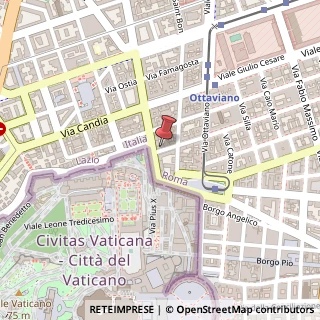 Mappa Via Germanico, 12, 00192 Roma, Roma (Lazio)