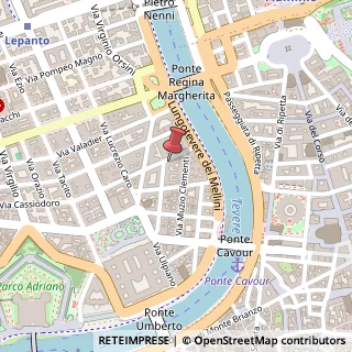 Mappa Via Giuseppe Gioachino Belli, 36, 00193 Roma, Roma (Lazio)