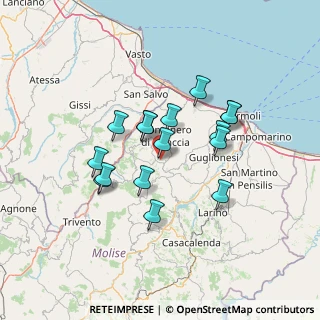 Mappa Vico I Croce, 86030 Tavenna CB, Italia (12.0075)