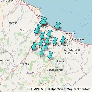 Mappa Vico I Croce, 86030 Tavenna CB, Italia (10.635)