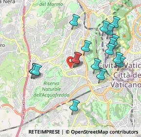 Mappa Via Francesco Tamagno, 00168 Roma RM, Italia (2.09833)