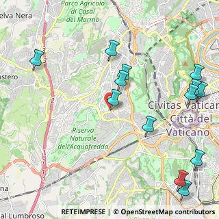 Mappa Via Francesco Tamagno, 00168 Roma RM, Italia (2.83769)