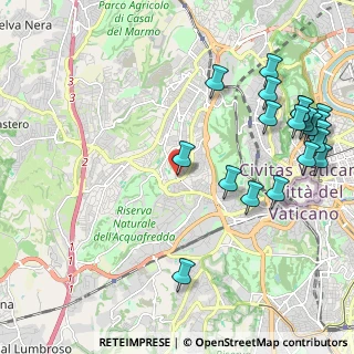 Mappa Via Francesco Tamagno, 00168 Roma RM, Italia (2.848)