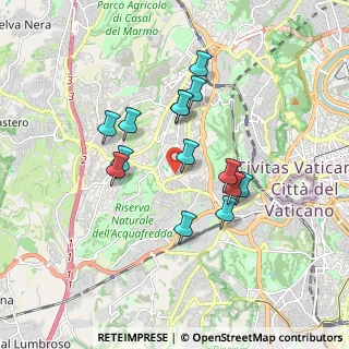 Mappa Via Francesco Tamagno, 00168 Roma RM, Italia (1.58571)